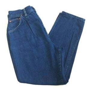 VINTAGE Pleated Waist Ultra High Rise Jeans 14 P